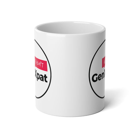 Gen Xpat Logo Mug | 20oz Jumbo Ceramic Mug