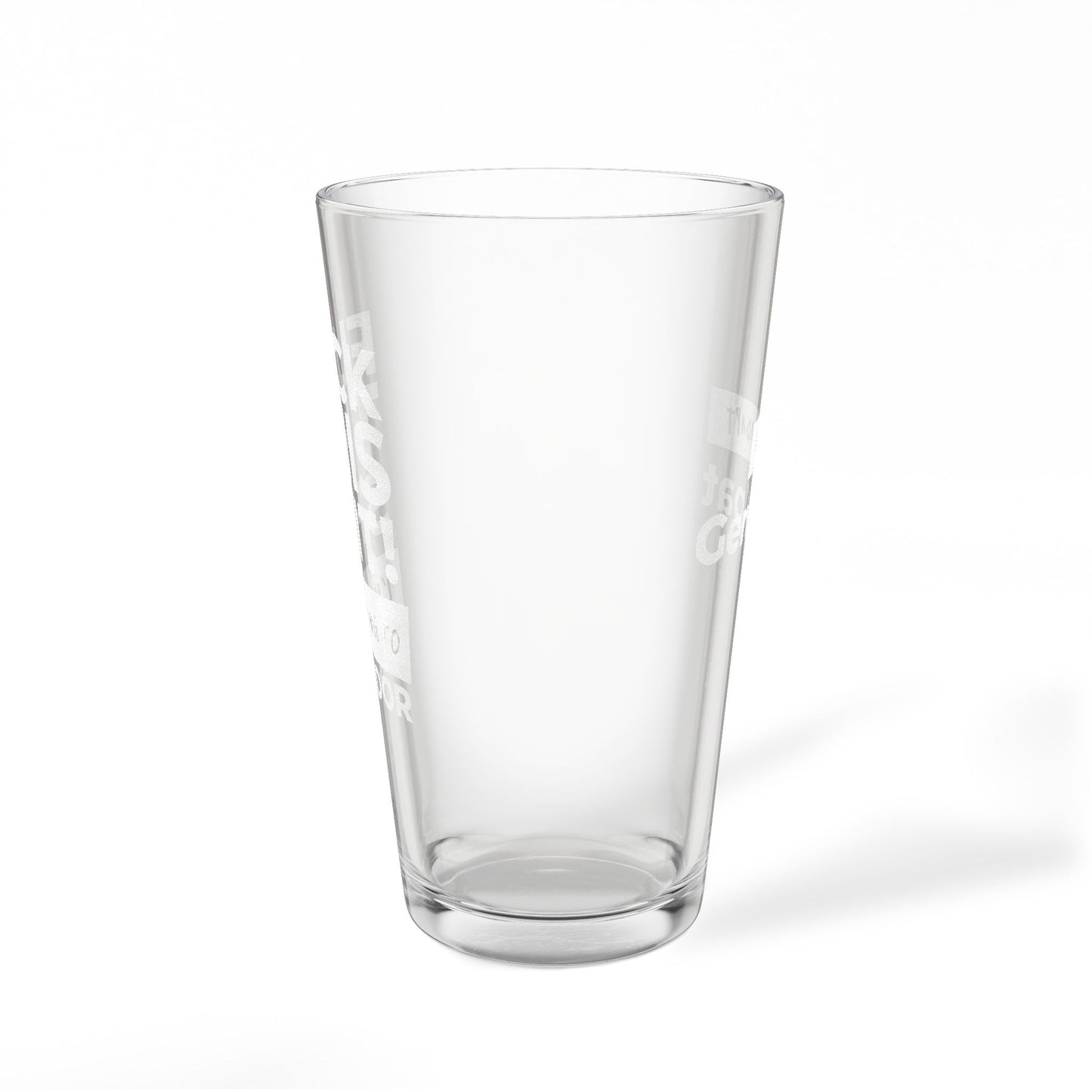 F This! I'm Moving to Ecuador Pint Glass | 16oz Engraved