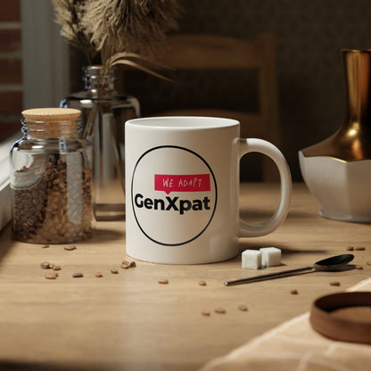 Gen Xpat Logo Mug | 20oz Jumbo Ceramic Mug