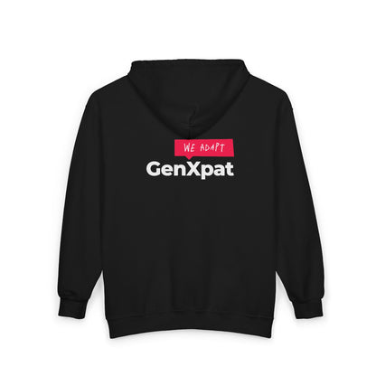 We Adapt GenXpat Hoodie | Full Zip Hooded Sweatshirt