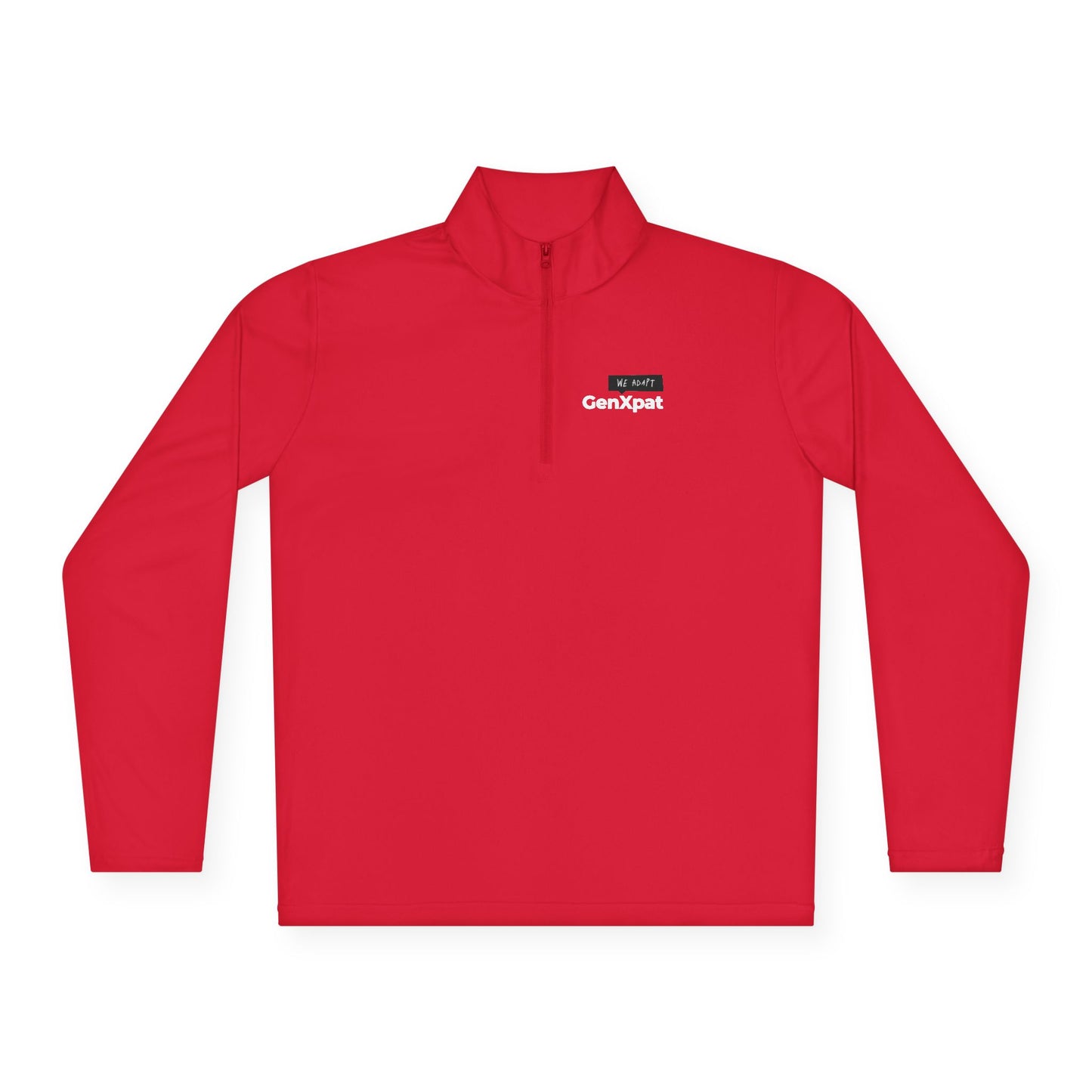 GenXpat Logo Quarter-Zip Pullover | Quick-Drying Layer